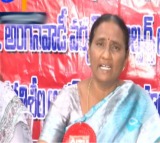 Anganwadi reps talks to media on govt stand 