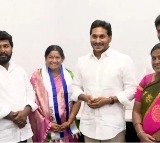 Former MP J Santha joins YSRCP