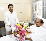 AP CM Jagan visits Telangana former CM KCR