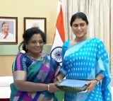 YS Sharmila invites Telangana Governor Tamilisai to her son marriage