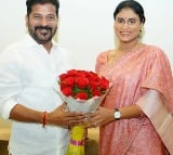 Revanth Reddy Congratulates Sharmila for appointed as APPCC chief