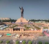 CM Jagan unveils 125 feet Ambedkar statue in Vijayawada