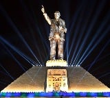 206-feet Ambedkar statue unveiled in Vijayawada