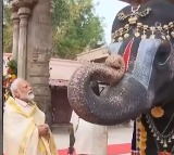 Ranganatha Swamy temple priests present gifts to PM Modi for Ram Mandir