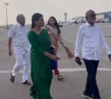 YS Sharmila and KVP Ramachandra Rao and Raghuveera Reddy leaves to Kadapa from Hyderabad