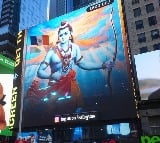 New York Times Square enlightened with Sri Ram