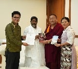 Dy CM Bhatti Vikramarka Meets with Tibetan Exile Parliament Members Led by Mrs. Tsering Yangchen at Secretariat
