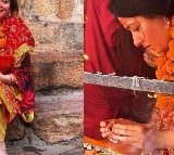 Actress Tamannaah visited Kamakhya Devi In Guwahati
