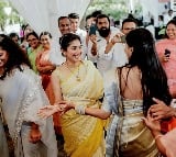 Sai Pallavi mass dance at her sisters engagement