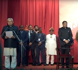 Nitish Kumar takes oath as Bihar CM for 9th time