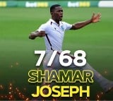 Who is Shamar Joseph the ex security officer scripts record in Australia