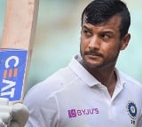 Cricketer Mayank Agarwal is seriously ill and Hospitalised in tripura