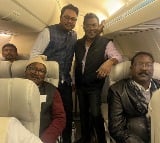 MLAs of JMM-led alliance arrive in Hyderabad