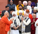 Minority community religious leaders meet PM Modi, endorse his leadership