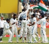 Team India beat England by 106 runs in Visakha test