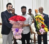 representatives of Fishin India Company met CM Revanth Reddy at  Secretariat