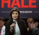 Haley reiterates US will have a female president - either her or Kamala Harris