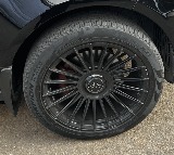 Allu Arjun Designs Stop Mark Signature On Hi Car Tyres