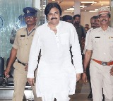 Pawan Kalyan arrives Vijayawada