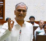 Harish Rao fires at congress government over kaleswaram issue