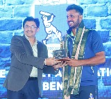 CAB felicitates Manoj Tiwari with golden bat as he bids cricket goodbye