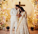 Sharmila son Raja Reddy weds  Priya in Christian tredition