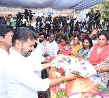CM Revanth Reddy pays homage to Lasya Nanditha 