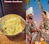 New bride Rakul Preet Singh cooks halwa for Chauka Chardhana ceremony