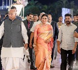Congress top brass attends Sharmila son wedding reception