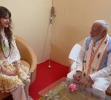 German singer Cassandra Mae croons song in praise of Lord Krishna for PM Modi