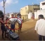 YSRCP activist attempts to attack TDP leader Somireddy with iron rod