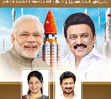 Modi serious response on china flag on ISRO rocket ad