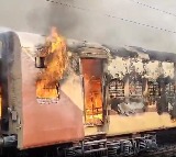 Fire Accident In Kazipet Railway Station