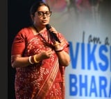 Smriti Irani gives mantra for women's empowerment at 'Viksit Bharat' event in DU