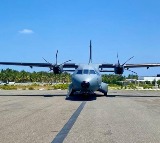 IAF's newest transport aircraft C-295 MW makes maiden landing at Agatti airport