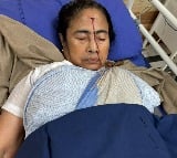 Mamata Banarjee suffers with major injury and hospitalised 