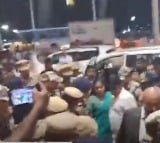 Heavy Security as ED Transfers Kavitha to Airport for Tomorrow's Court Hearing in Delhi