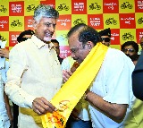 Ongole MP Magunta Srinivasulu Reddy and his son joins TDP