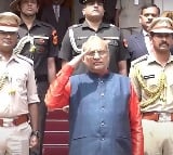 CP Radhakrishnan Takes Charge As Telangana Incharge Governor