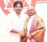 Pithapuram TDP incharge SVSN Varma met Pawan Kalyan