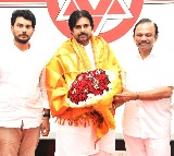 Ongole MP Magunta Sreenivasulu Reddy met Pawan Kalyan 