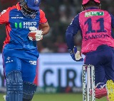 Rishabh Pant slams his bat into curtains in frustration after getting out in IPL 2024 clash vs Rajastan Royals