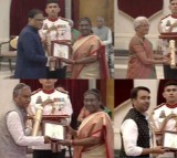President Murmu honours Karpoori Thakur, Narasimha Rao, Chaudhary Charan Singh, Swaminathan with Bharat Ratna