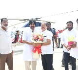 Pawan Kalyan arrives Pithapuram
