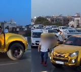 man In Delhi stopped car on flyover for reel stunt arrested