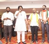 Pawan Kalyan held meeting in Pithapuram with three parties leaders