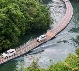 You can Drive a car on water Impressive floating bridge