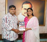 Sharmila releases book on 2023 Telangana Assembly elections