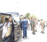 Police search in Mallu Bhattivikramarka vehicle