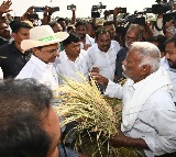 KCR warns of protest over withering crops